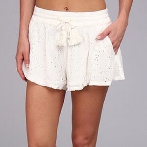 Free People Eyelet Shorts | Size: S